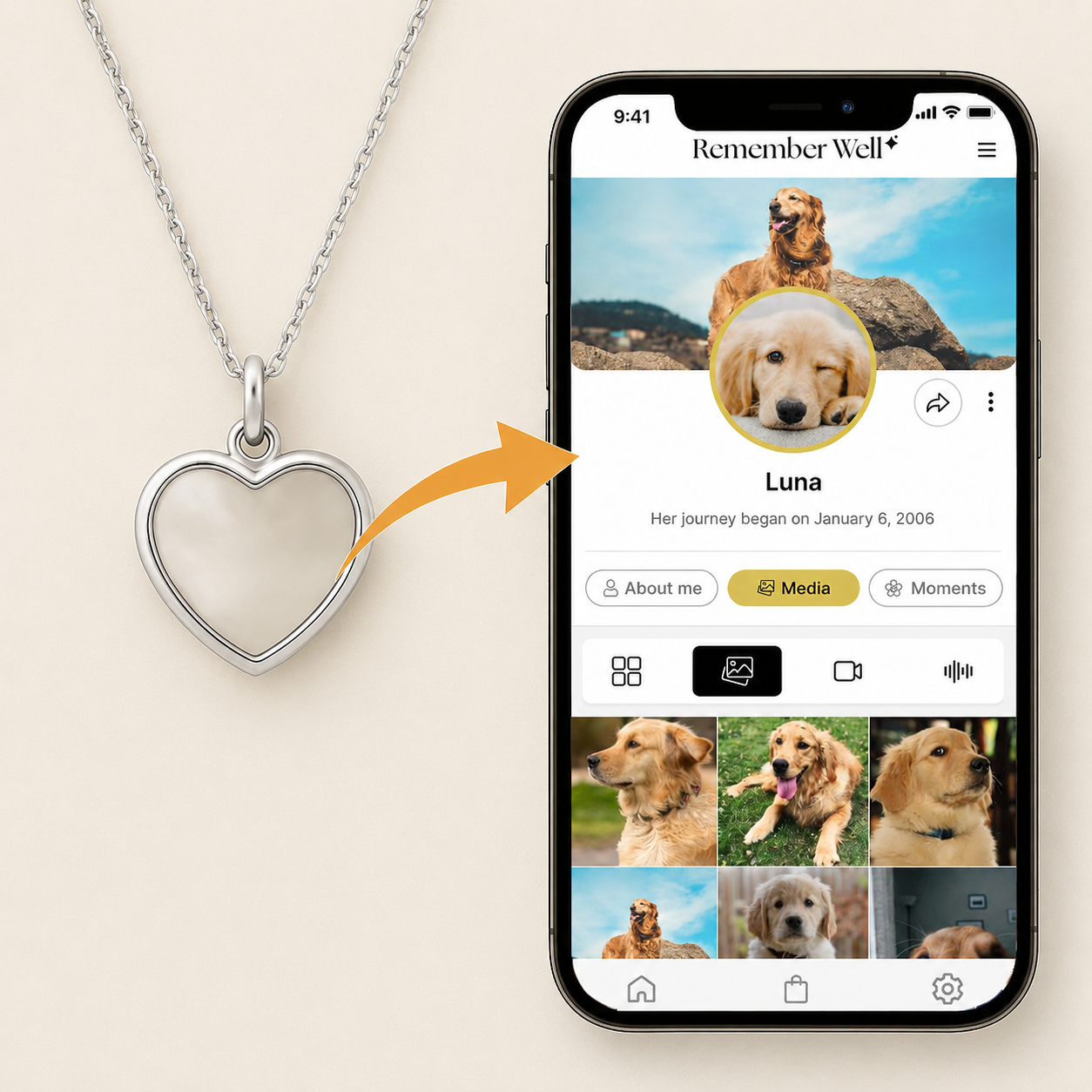 Soul Heart Necklace